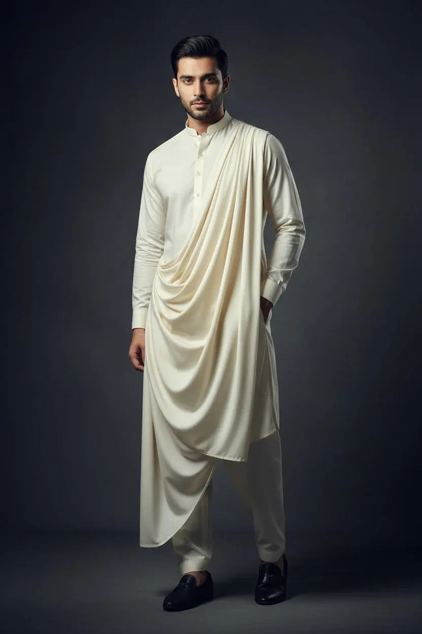 Unstiched Offwhite AMARAS