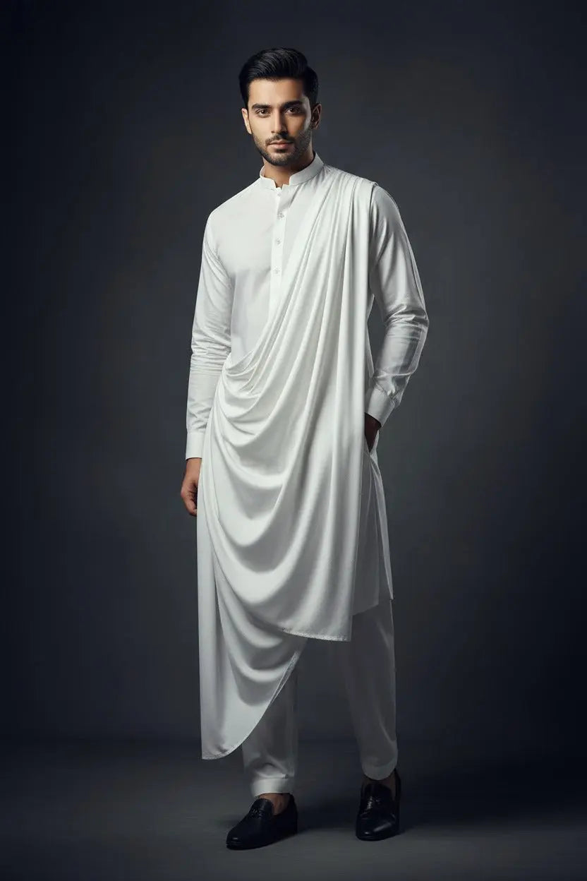 Unstitched White AMARAS