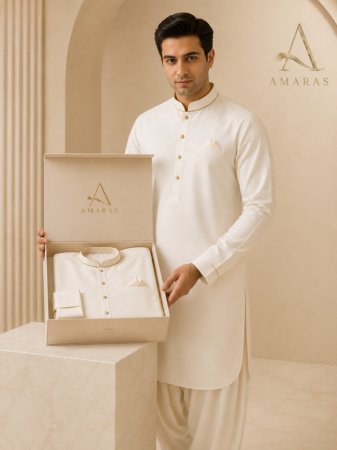 The Prestige  | Premium Men's Fabric Pakistan – AMARAS